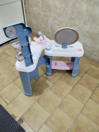 Tocador infantil de peluquería