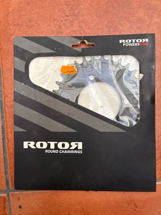 Plato Rotor Round Chainrings Negro