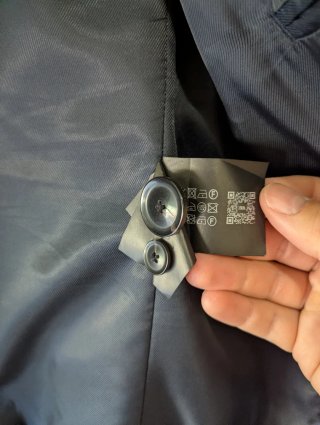 Abrigo Lana Zara Hombre XL