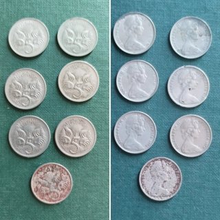 🇦🇺 Álbum Antiguo con Monedas de Australia