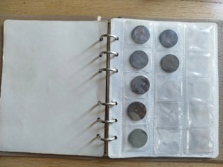 🇦🇺 Álbum Antiguo con Monedas de Australia