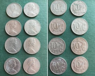 🇦🇺 Álbum Antiguo con Monedas de Australia