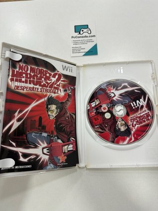 No More Heroes 2 Desperate Struggle Wii