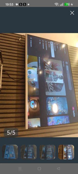 Televisor 50 Negro y Plata TD sistem