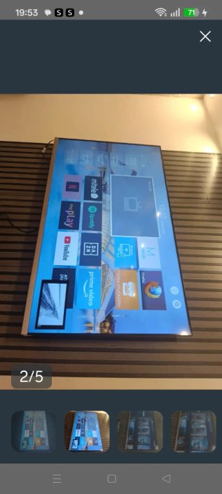 Televisor 50 Negro y Plata TD sistem