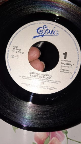 Single Michael Jackson - Leave Me Alone 1989