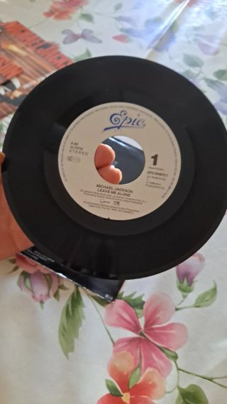 Single Michael Jackson - Leave Me Alone 1989