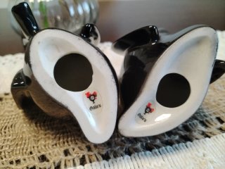 Pareja de Elefantes Decorativos Negros