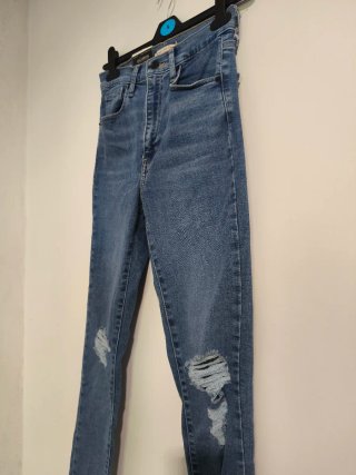Jeans skinny strappati 721 levi's