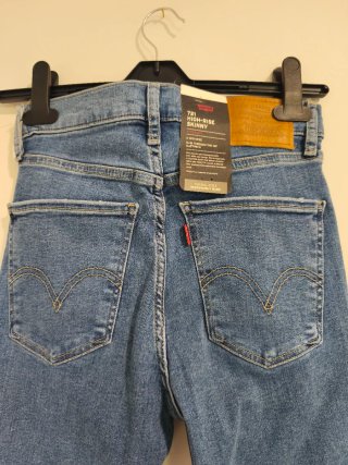 Jeans skinny strappati 721 levi's