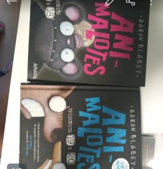 2 libros animalotes