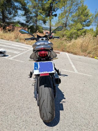 Triumph Street Triple R 2014 Plata/Rojo