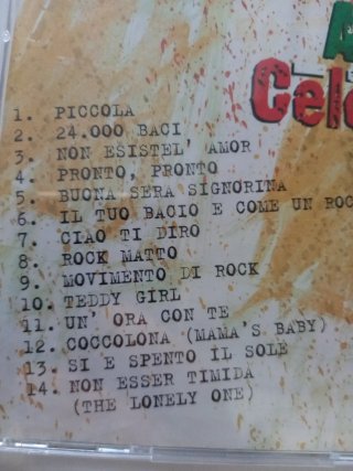 Lote 2 CDs Adriano Celentano