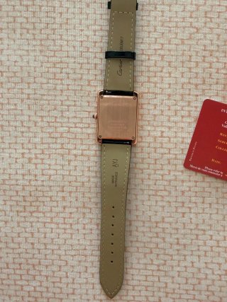 Orologio Cartier Tank Solo Diamanti Oro Rosa