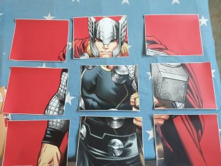 Pegatina gigante Thor