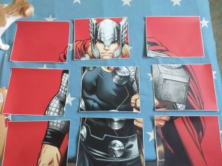 Pegatina gigante Thor