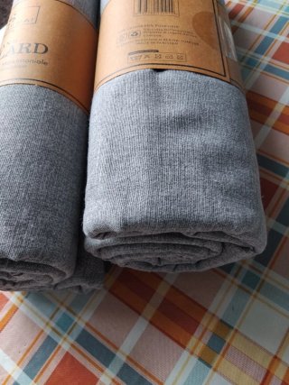 Telo Copridivano Suprema 230x260cm Grigio 2 pezzi