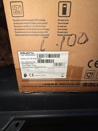 Vendo SAI Salicru SLC Twin Pro 700