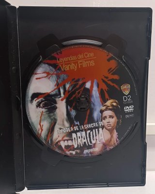 DVD El Poder de la Sangre de Drácula