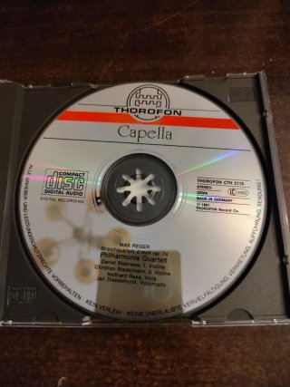 CD Max Reger Philharmonia Quartett Berlin