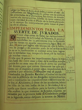 Facsímil Ceremonial Valencia
