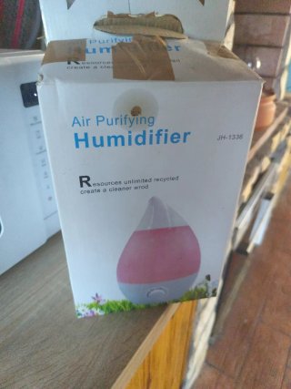 Humidificador de aire blanco