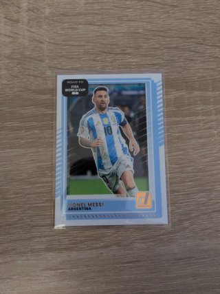 Carta Messi Donruss Road to FIFA World Cup