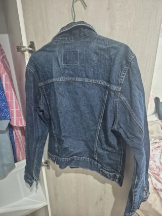 Cazadora tejana azul talla 38 a 40 de mujer