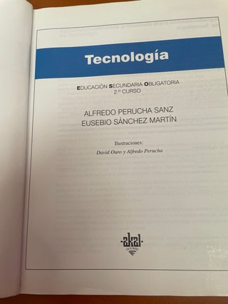 Libro tecnología 2 ESO Akal
