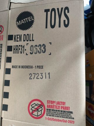 Scatole di Barbie (Mattel)