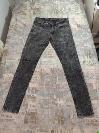 Lote 3 Pantalones Bershka Y2K Drill Talla M Hombre