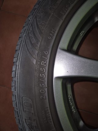 Llantas Autec 16” + Neumáticos Dunlop