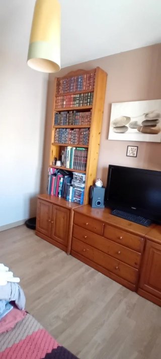 Librería madera maciza