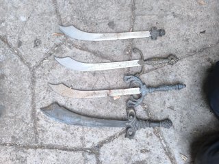 Set 4 Pugnali da Collezione