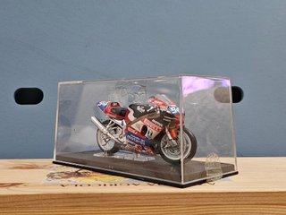 Lotto 9+1 modelli moto da corsa motoGP De Agostini
