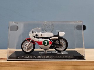Lotto 9+1 modelli moto da corsa motoGP De Agostini
