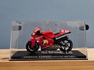 Lotto 9+1 modelli moto da corsa motoGP De Agostini