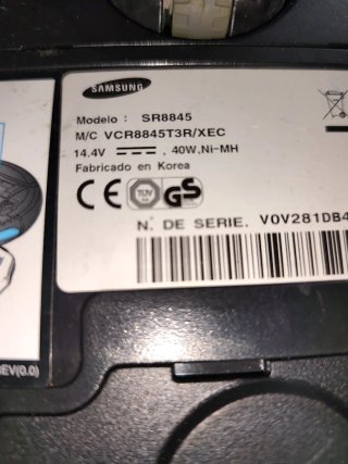 Depósito aspiradora robot Samsung SR 884