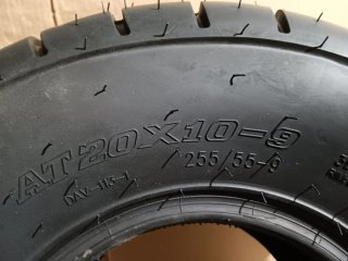 Neumáticos Quad 20x10-9 + Válvulas Regalo