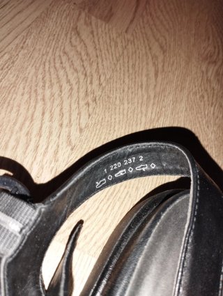 Sandalias negras talla 41