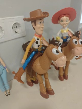 Lote Juguetes Toy Story Woody Jessie Bo Peep