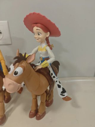 Lote Juguetes Toy Story Woody Jessie Bo Peep