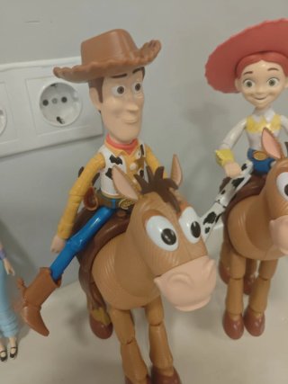 Lote Juguetes Toy Story Woody Jessie Bo Peep