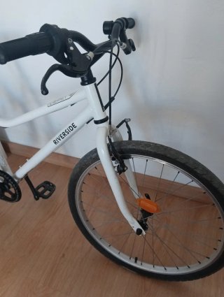 Bicicleta Infantil Riverside 24 Blanca