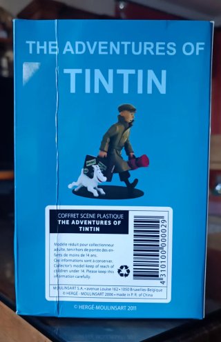 Figura Tintín y Milú (Moulinsart 2011)
