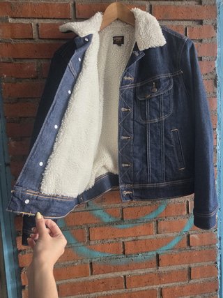 Chaqueta Vaquera Lee Storm Rider Azul