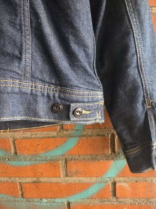 Chaqueta Vaquera Lee Storm Rider Azul