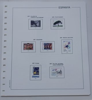 SUPLEMENTO EDIFIL 2007 SELLOS ESPAÑA SIN ESTUCHES