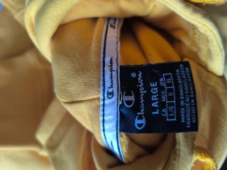 Sudadera Champion Amarilla