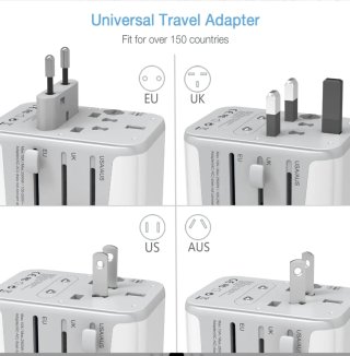 Cargador Enchufe Universal Adaptador Viaje